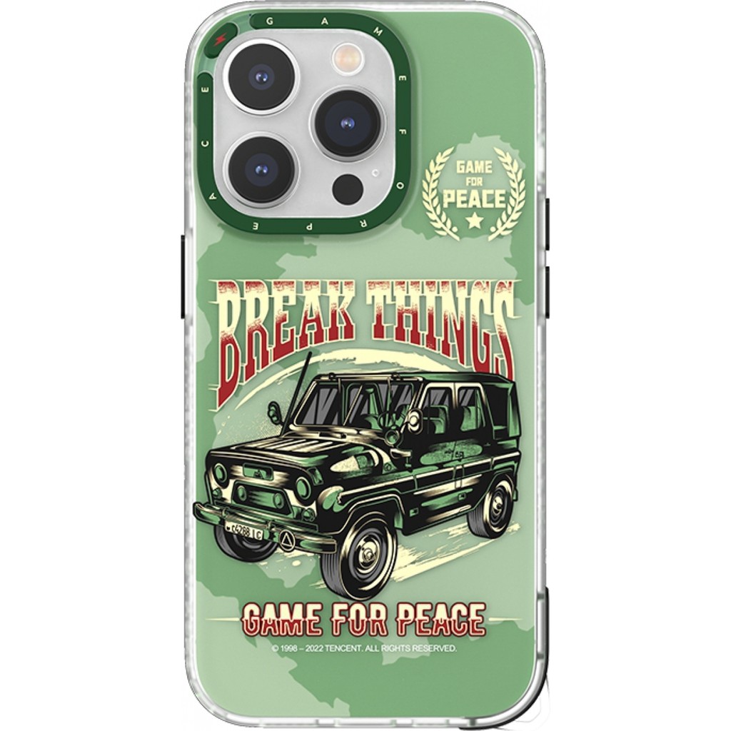 Rock Space iPhone 14 Pro Max Peace Elite Serisi Kılıf Yeşil Cep Telefonu Kılıfı Fiyatı