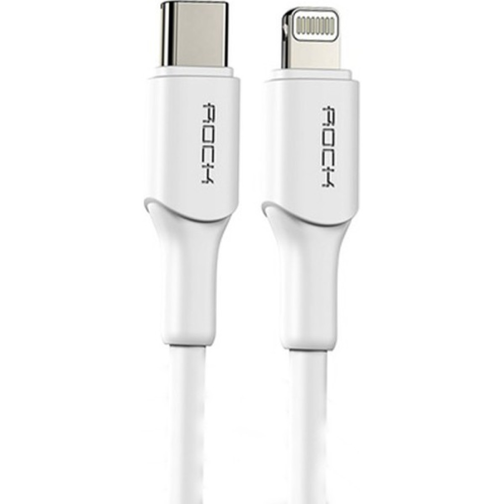 Rock Space Rock Z18 Type-C To Lightning Hızlı Şarj ve Data Kablosu Pd 20W 1mt Beyaz Oto Boyaları Fiyatı