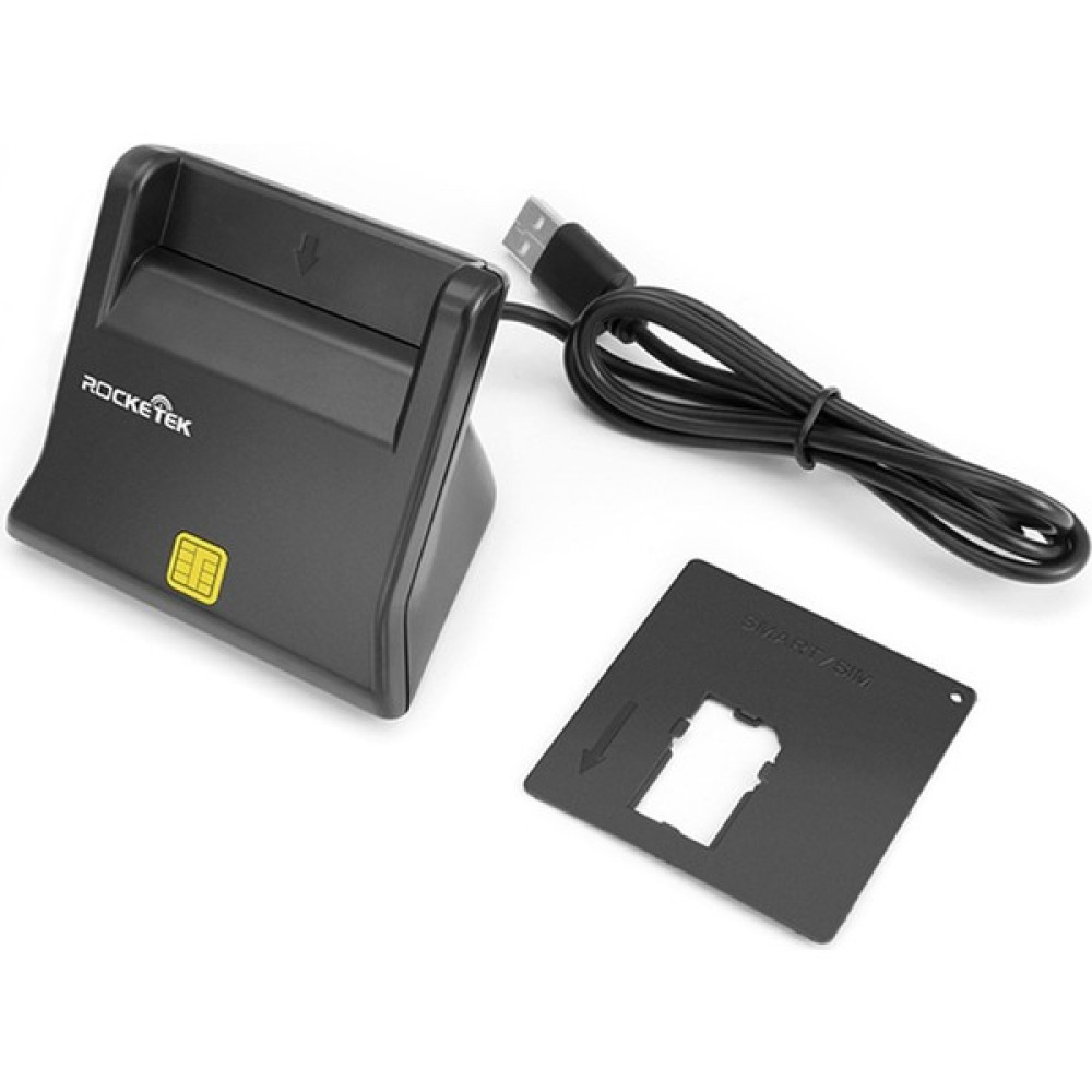 Rocketek Scr2 Cac Id Sim Chip Akıllı Kart Okuyucu - Gümüş (Yurt Dışından) - Gri Hafıza Kartları Fiyatı