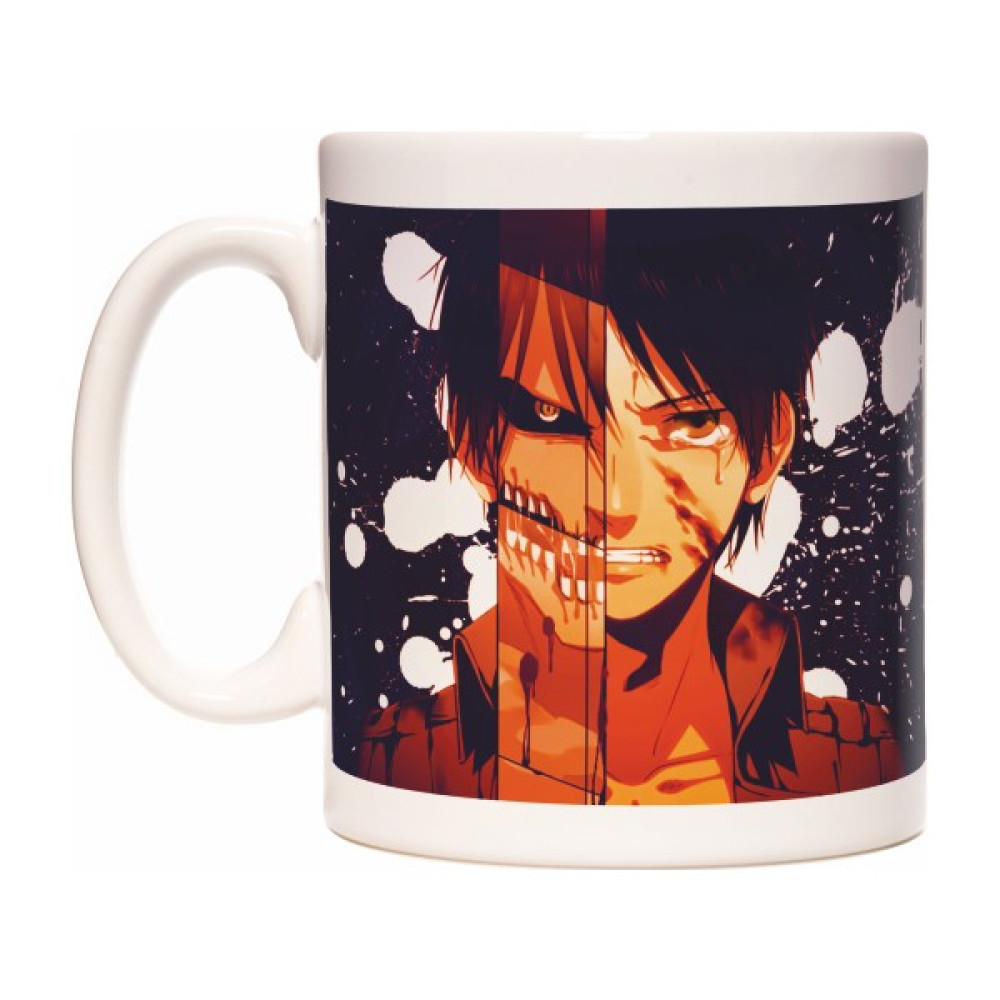 Rock'n Fox Attack On Titan Manga Anime Kupa Bardak Fincan / Bardak / Kahve Takımı Fiyatı