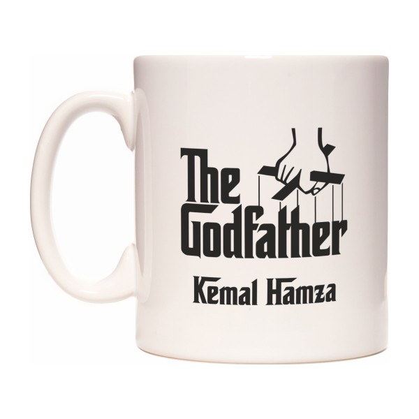 Rockn Fox The Godfather Baba Kişiye İsme Özel İsim Yazılabilir Babalar Günü Kupa Bardak Fincan / Bardak / Kahve Takımı Fiyatı