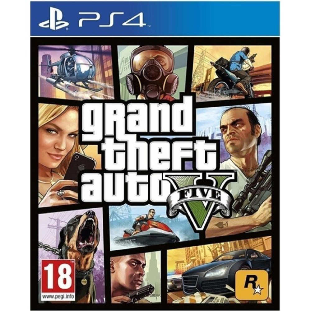 Rockstar Ps5-Ps4 Için Grand Theft Auto 5 - Gta V PS Vita Oyunları Fiyatı