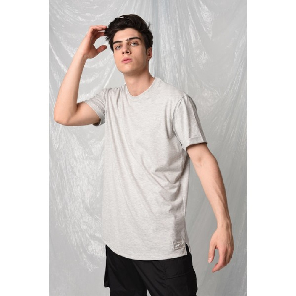 Rocqerx Yandan Yırtmaçlı Basic T-Shirt R-5167 Erkek T-shirt Fiyatı