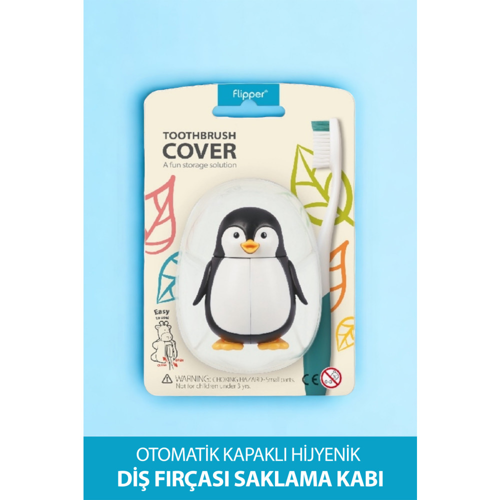 R.O.C.S. Flipper Diş Fırçası Kabı Penguen Bebek Diş Fırçası Fiyatı