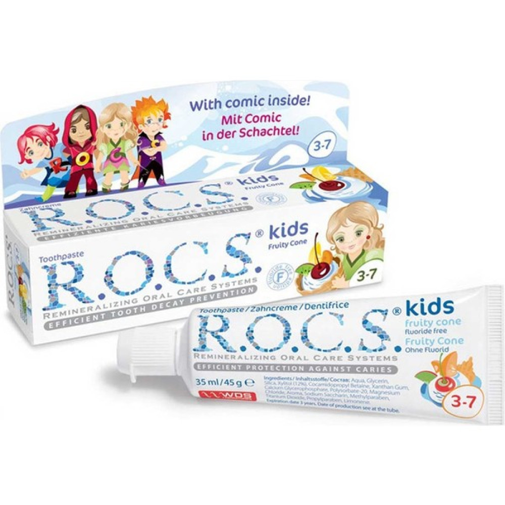 Rocs Floridsiz 3-7 Yaş Meyveli Diş Macunu 35ML Oto Boyaları Fiyatı