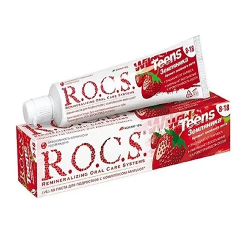 Rocs Teens Yaban Cilegi Dis Macunu 60 Ml Diş Macunları Fiyatı