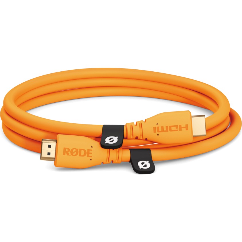 Rode HDMI Kablo 1.5mt: Turuncu | Premium HDMI Kablo (1.5 Metre) - Siyah Bilgisayar Çevirici ve Adaptörü Fiyatı