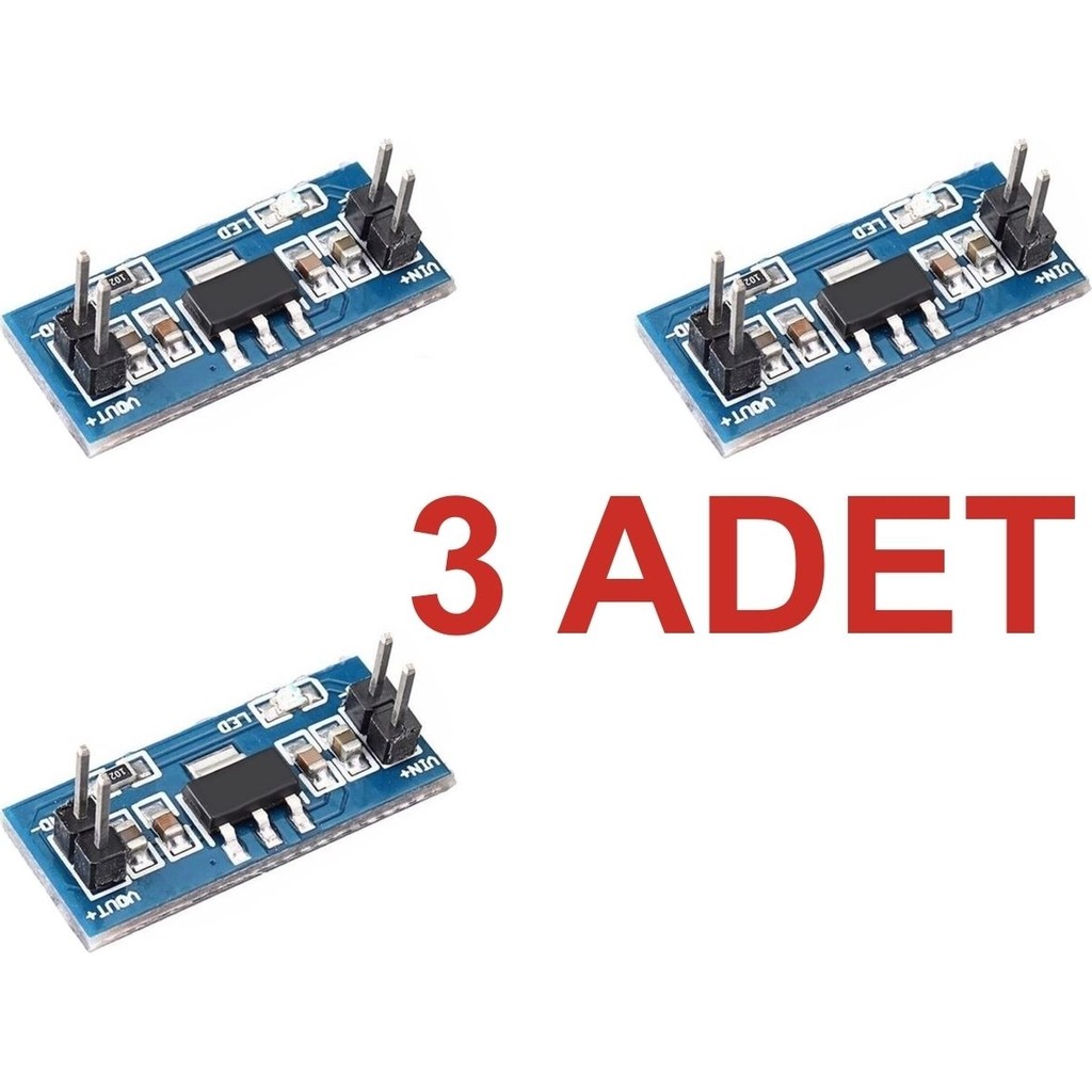 Rodevino 3 Adet Ams1117 3v3 Modül Voltaj Regülatör Kartı Diğer Fiyatı