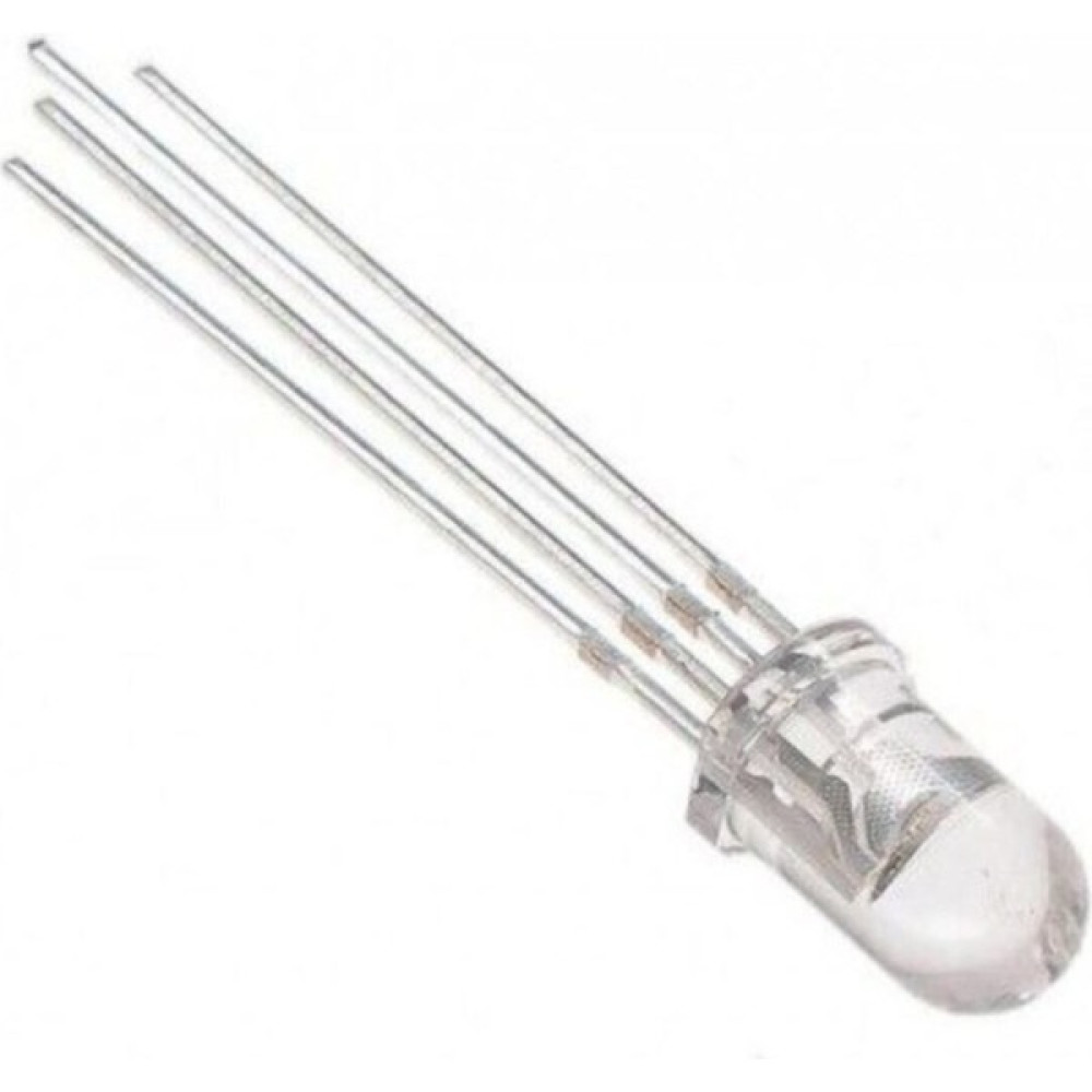 Rodevino 5 Adet - Rgb LED 5mm Şeffaf Katot 4 Bacaklı Katod Arduino Raspberry Oyun & Hobi Fiyatı