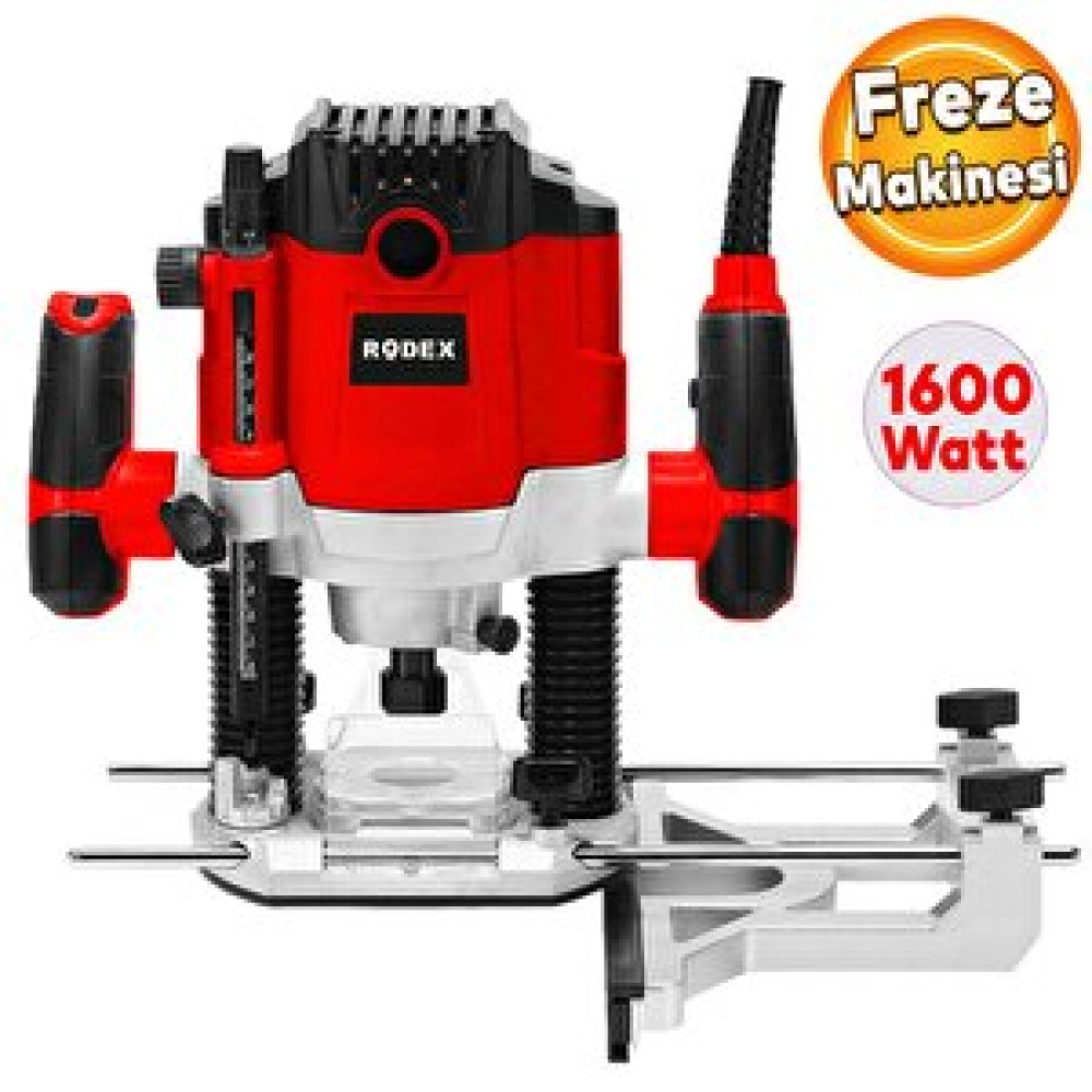 Rodex Rdx3787 Elektirikli Freze Makinesi Kablolu 1600w Elektrikli El Aletleri Fiyatı
