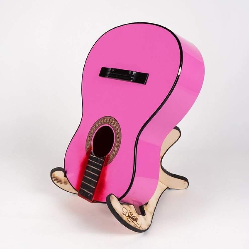 Rodrigo Gitar Şeklinde Seyahat Travel Cajon Kahon Rodrigo Kajon - Pembe Vurmalı Çalgılar Fiyatı