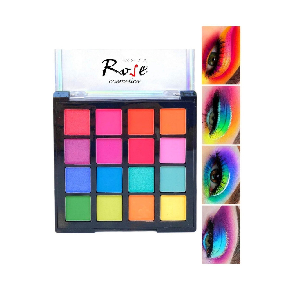 Roesıa Rose Cosmetics Rose 16lı Neon Göz Far Paleti Göz Farı Fiyatı