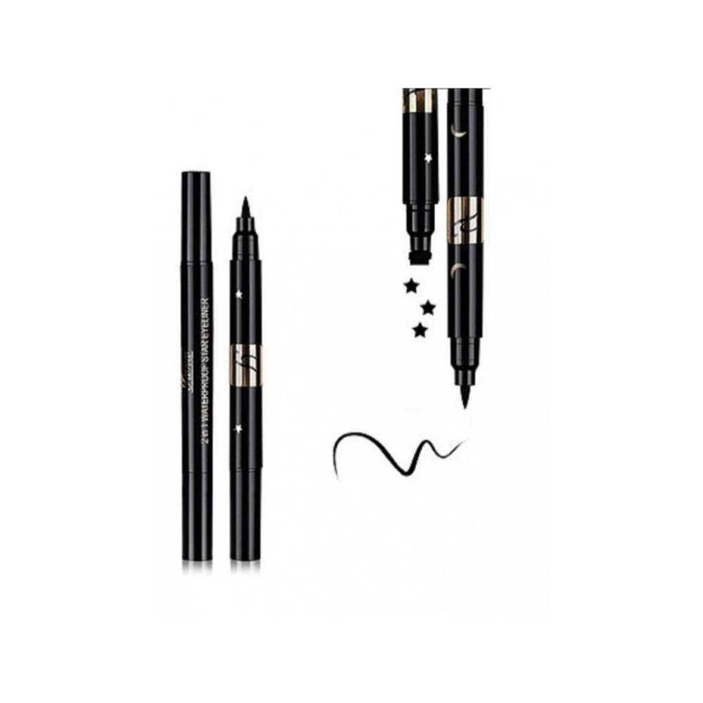 Roesıa Rose Cosmetics Rose Çift Taraflı Yıldız Desenli Kalem Eyeliner Eyeliner Fiyatı