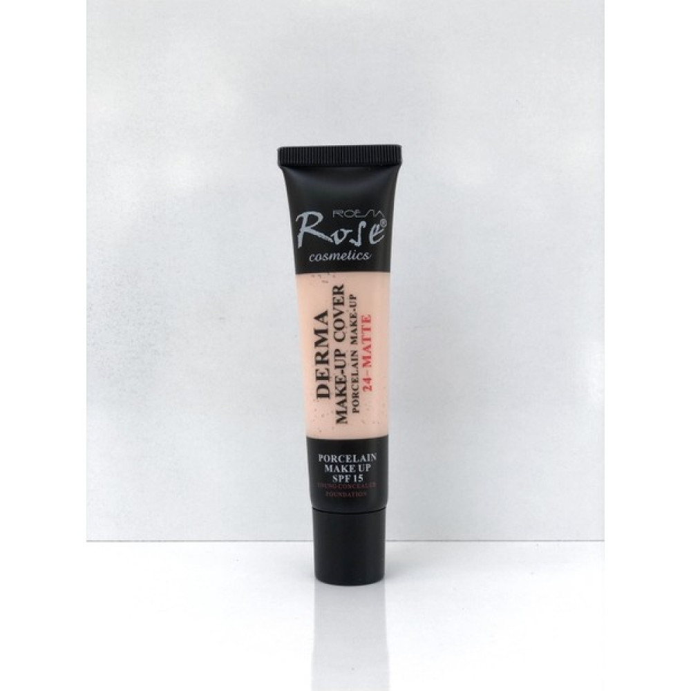 Roesıa Rose Cosmetics Rose Derma Professional Mat Fondöten & Make-Up Cover Porcelaın Foundation 40 ml Fondötenler Fiyatı