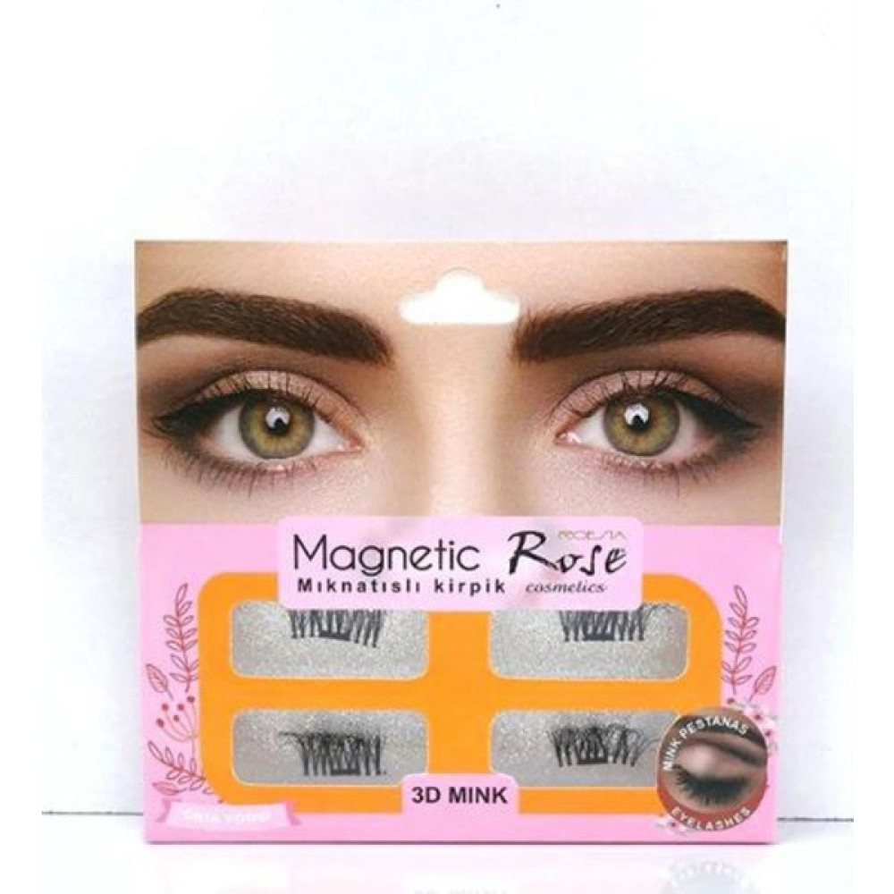Roesıa Rose Cosmetics Rose Mıknatıslı Manyetik Kirpik 3D Takma Kirpik Ürünleri Fiyatı