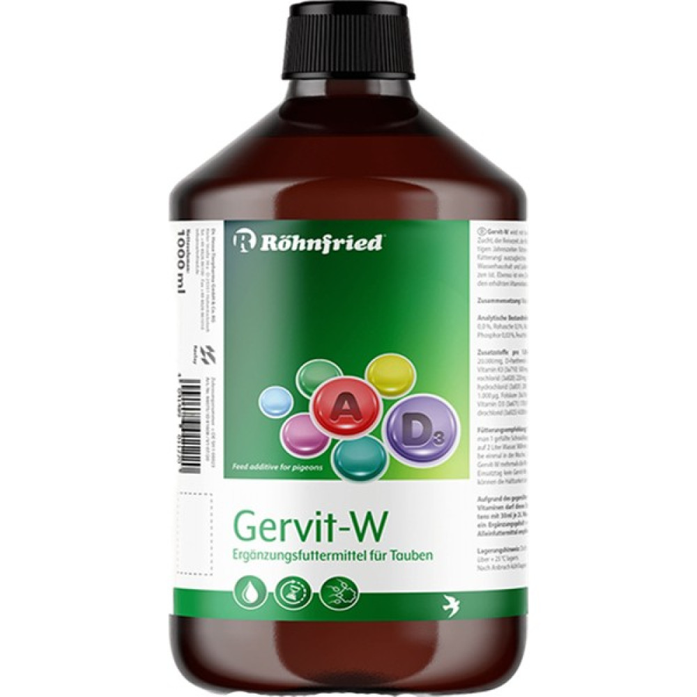 Röhnfried Gervit-W Kuşlar Için Multivitamin 100 ml Evcil Hayvan Ürünleri Fiyatı