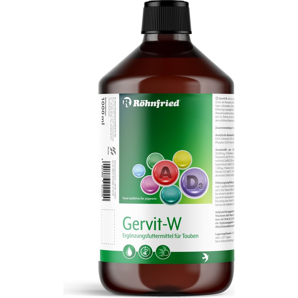 Röhnfried Gervit-W Multivitamin Takviyesi 1 lt Diğer Fiyatı