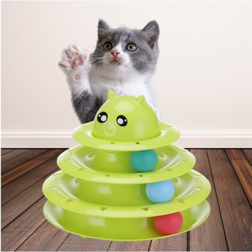 Roichill Eğlenceli Üç Katlı Kedi Oyuncağı Seti Kedi Oyunu Evcil Hayvan Ürünleri Fiyatı