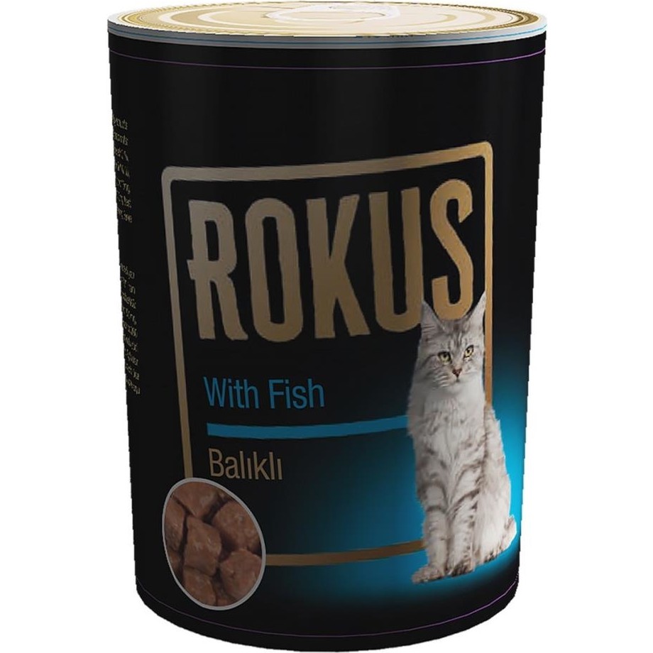Rokus Balıklı 410 gr Kedi Konserve Maması Evcil Hayvan Ürünleri Fiyatı