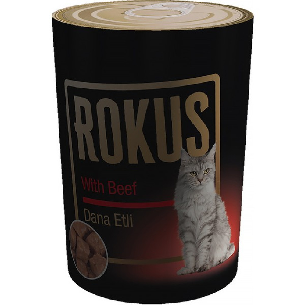 Rokus Dana Etli Kedi Konservesi 410G Evcil Hayvan Ürünleri Fiyatı
