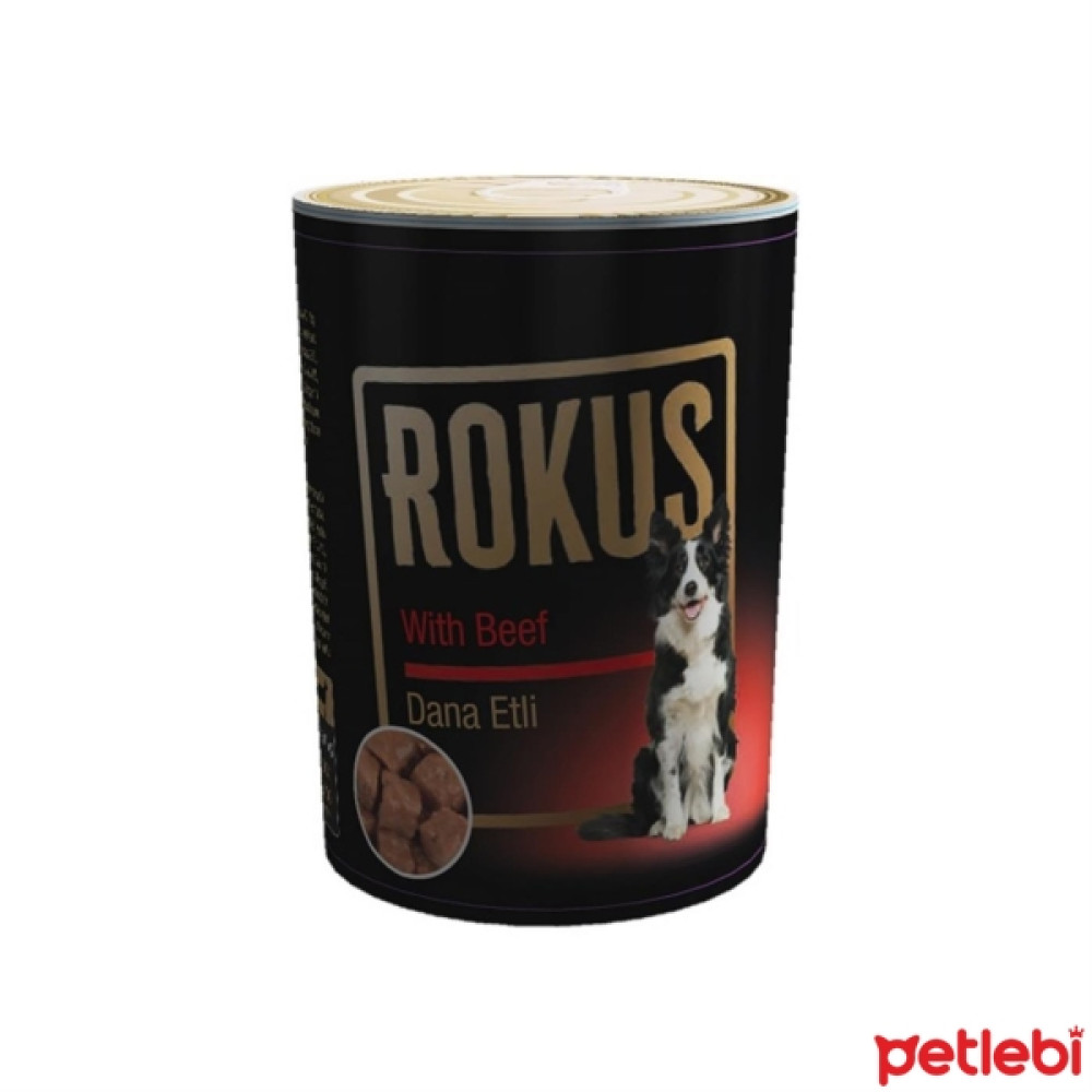 Rokus Dana Etli Yetişkin Köpek Konservesi 410gr Evcil Hayvan Ürünleri Fiyatı