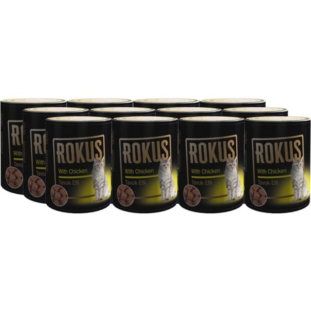 Rokus Tavuklu 410 gr Kedi Konserve Maması 12 Li Ekomomik Paket Oto Boyaları Fiyatı