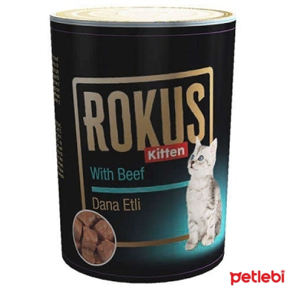 Rokus Tavuklu ve Sığır Etli Yavru Kedi Konservesi 410gr Evcil Hayvan Ürünleri Fiyatı