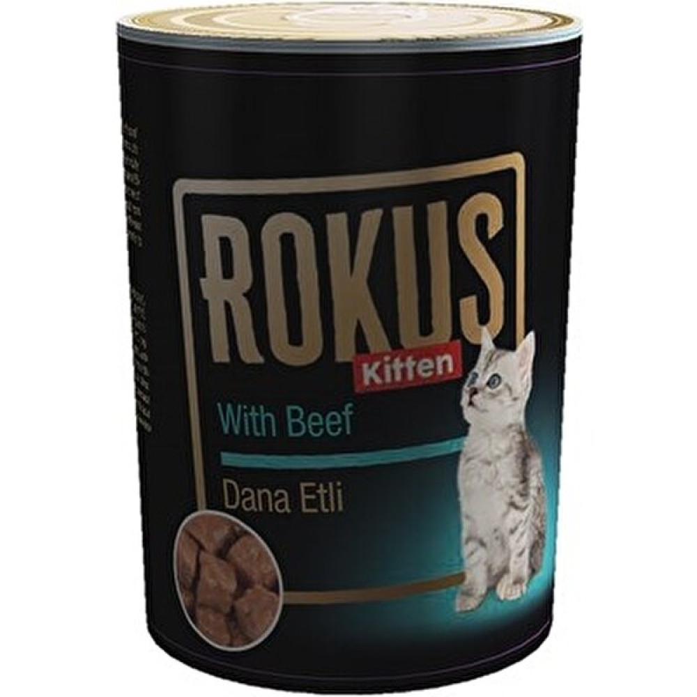 Rokus Yavru Kedi Konserve Mama 24X410Gr Evcil Hayvan Ürünleri Fiyatı