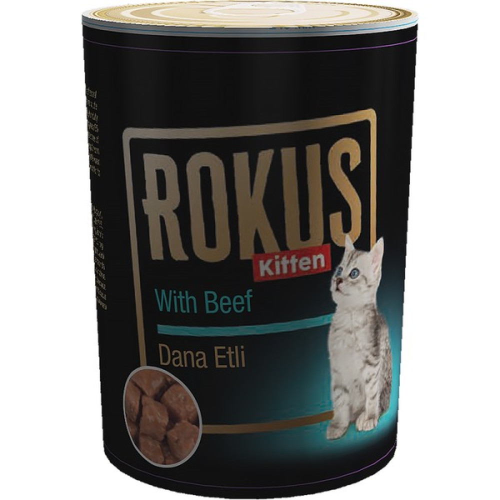 Rokus Yavru Kedi Konservesi 410G Evcil Hayvan Ürünleri Fiyatı