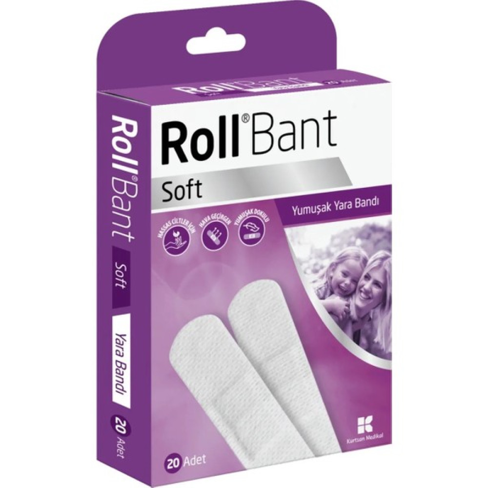 Roll Bant Soft Yumuşak Yarabandı 20'li - 2 Kutu Oto Boyaları Fiyatı