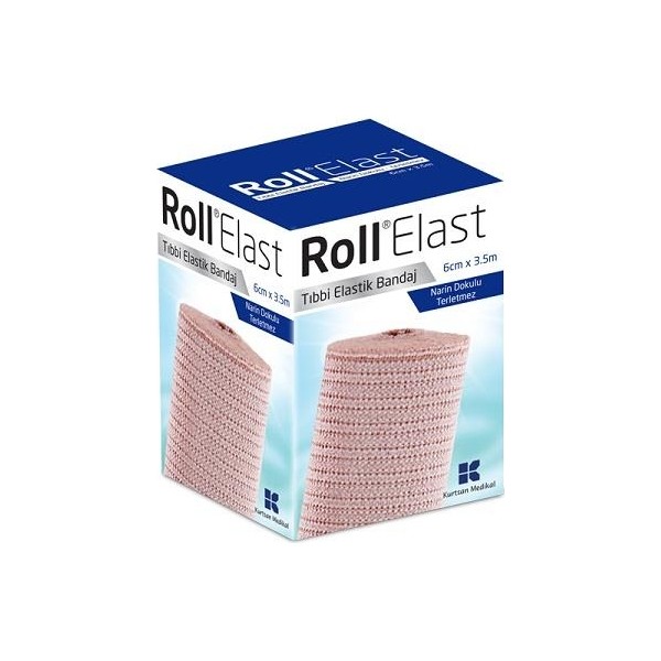 Roll Elast Ten Rengi 6cmx3.5m Tıbbi Elastik Bandaj Diğer Fiyatı