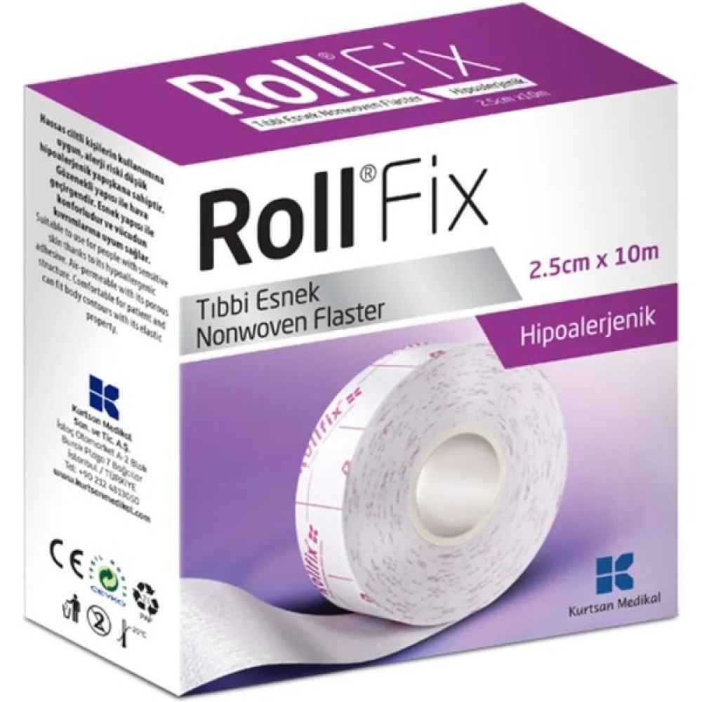 Roll Fix Hipoalerjenik Esnek Fix Flaster 2.5 cm x 10 mt - 1 Kutu Oto Boyaları Fiyatı