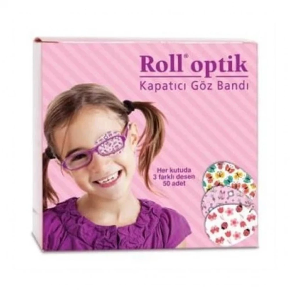 Roll Optik Kapatici Goz Bandi Kiz 50'Li Ateş Ölçer Fiyatı