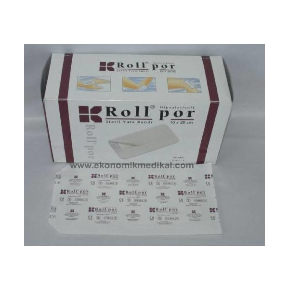 Roll Por 10X20 - Steril - Yapışkanlı Yara Pedi - 10 Adet Oto Boyaları Fiyatı