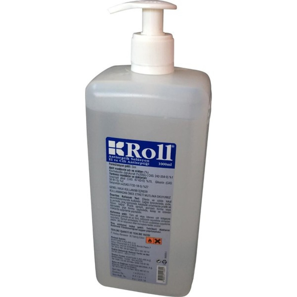 Roll Sıvı Dezenfektan Roll 1 Litre Oto Boyaları Fiyatı
