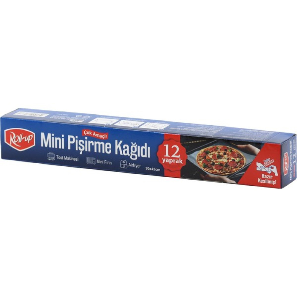 Roll-Up Mini Kesilmiş Çok Amaçlı Pişirme Kağıdı 30 x 42 m 12 Yaprak Pişirme Kağıdı Fiyatı