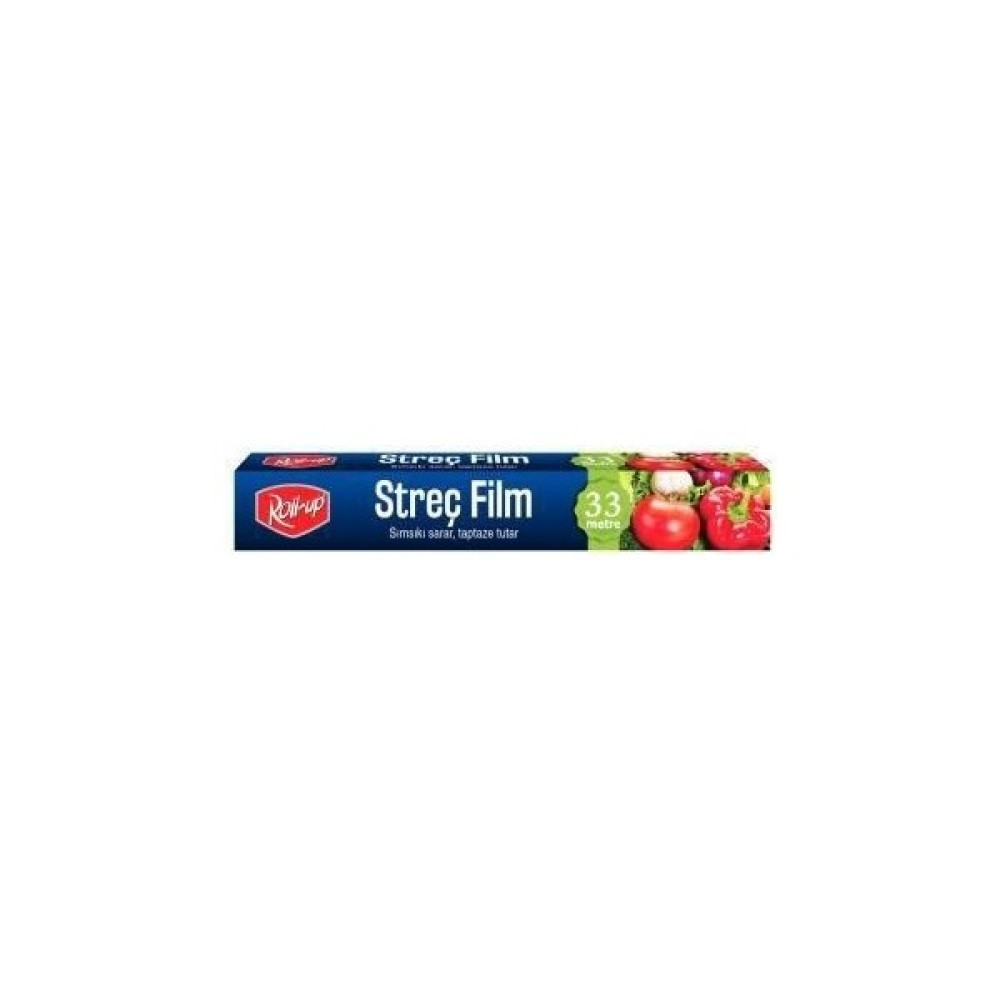 Roll-Up Roll Up Streç Film 30 cm x 33 M - Şeffaf Streç Film Fiyatı