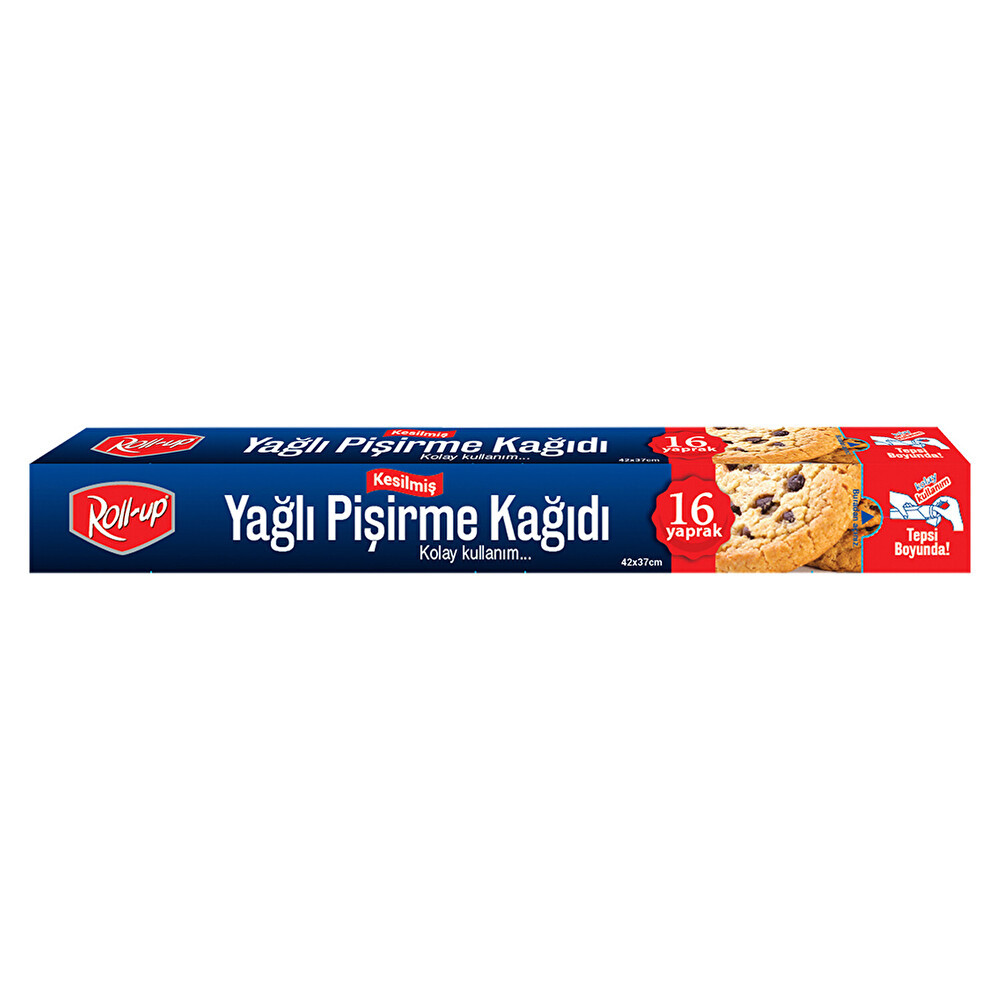 Roll-Up Silikonlu Kesilmiş Pişirme Kağıdı 37 Cm X 42 Cm 16 Yapraklı Alüminyum Folyo Fiyatı