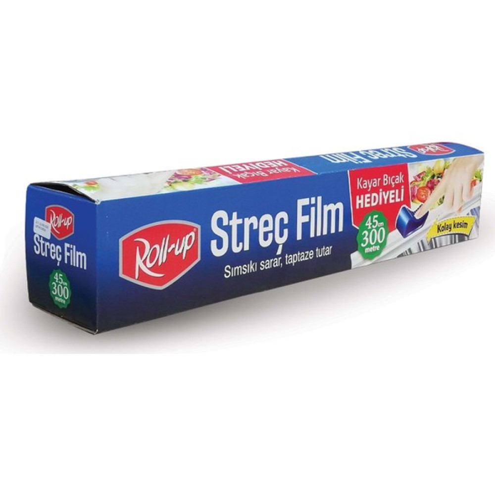 Roll-Up Streç Film 9 Mikron 45 x 300 M Streç Film Fiyatı