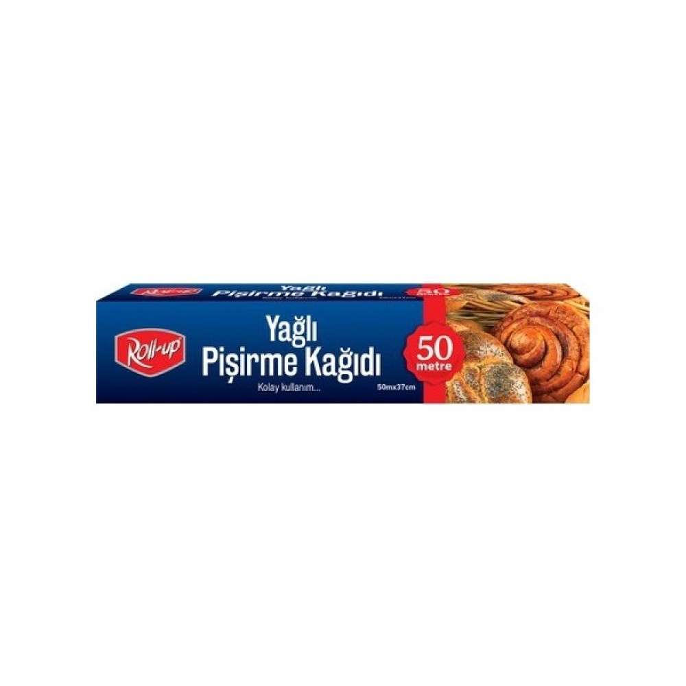 Roll-Up Yağlı Pişirme Kağıdı 37 cm x 50 M - 6'lı Pişirme Kağıdı Fiyatı