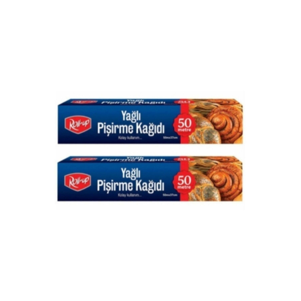 Roll-Up Yağlı Pişirme Kağıdı 37x50 Metre (2 ADET) Pişirme Kağıdı Fiyatı