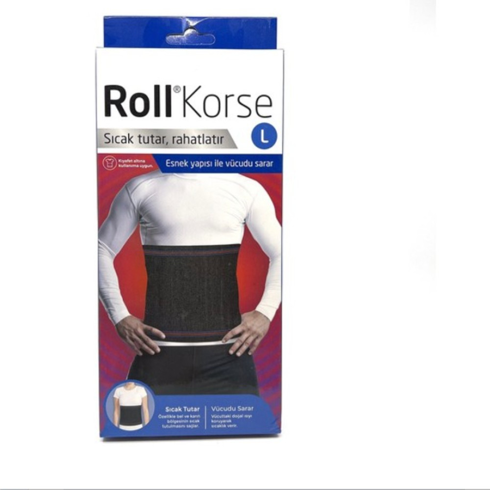 Roll Yün Korse L - Large Konforlu Tasarım ve Ergonomik Destek ile Rahat Kullanım Korse Fiyatı