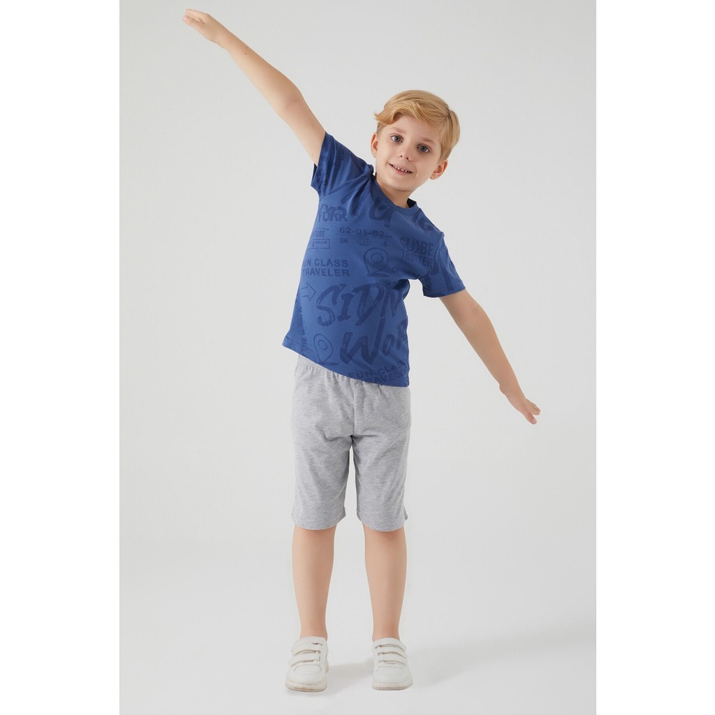 RolyPoly Roly Poly Premium Erkek Çocuk %100 Pamuklu Rahat Kesim Kısa Kollu Şortlu Pijama Takım Giyim & İç Giyim Fiyatı