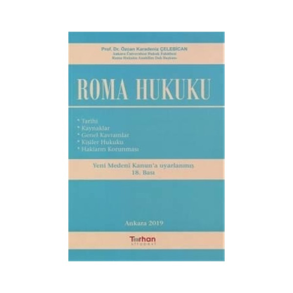 Roma Hukuku Genel Hukuk Fiyatı
