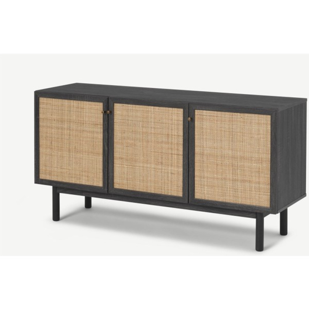 Romano Hazeran Konsol Rmn 7055, Meşe Ağacı & Siyah - 136 x 70 cm Konsol Mobilya Fiyatı