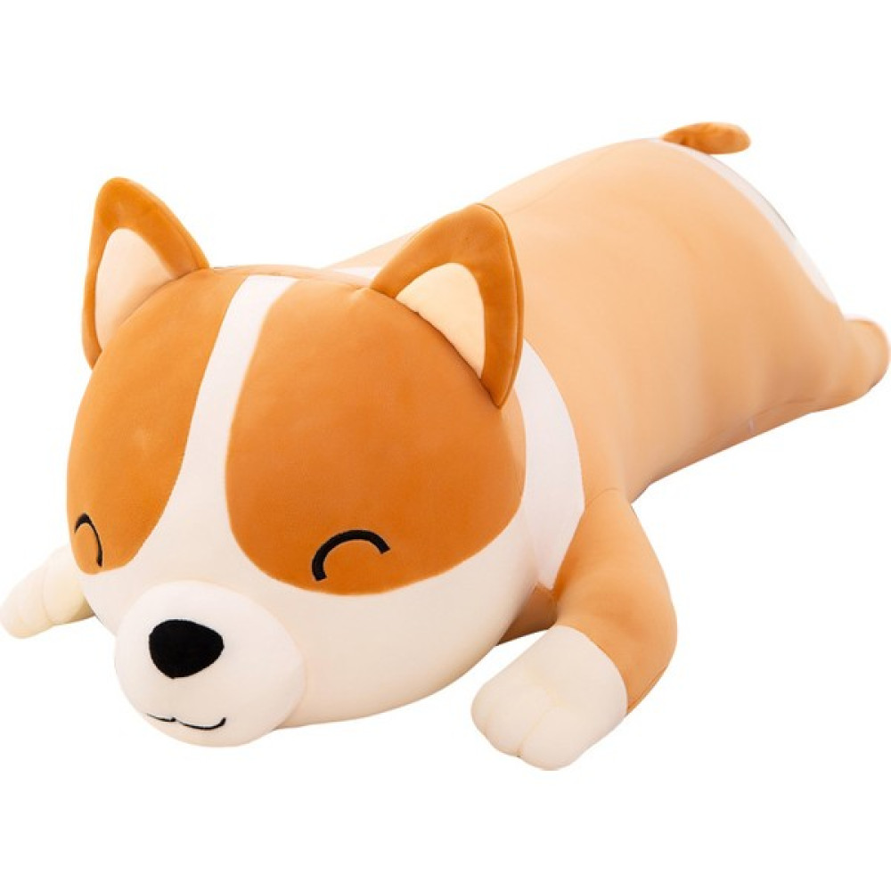 Romeo Mora Corgi Karikatür Yastık Köpek Bez Bebek Çocuk Peluş Pet Oyuncak (Yurt Dışından) - Kahverengi - Beyaz Oto Boyaları Fiyatı