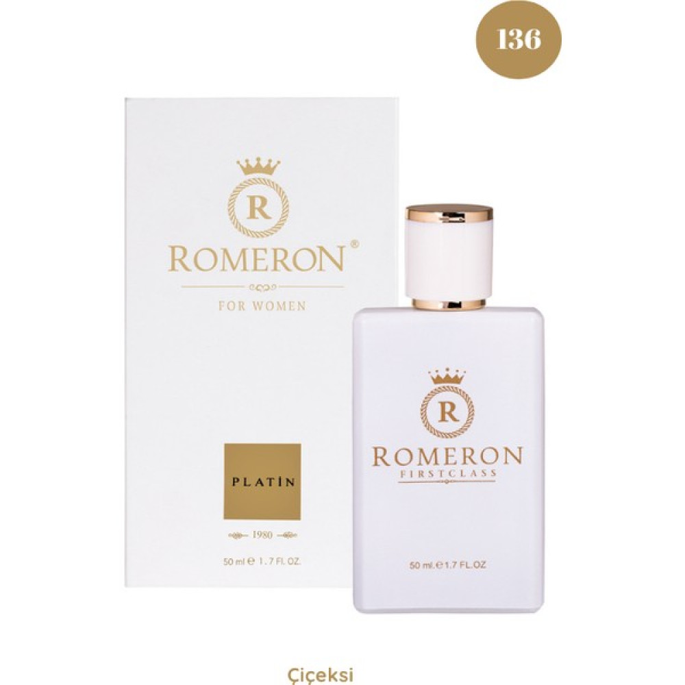 Romeron 136 Platin Kadın Parfüm Edp 50ML Oto Boyaları Fiyatı