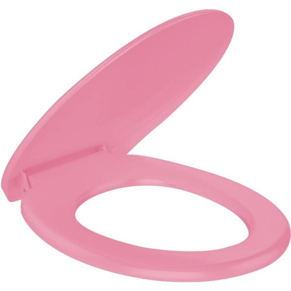 Rona Pembe Tisa Thermoplast Standart Klozet Kapağı (Üstten Monte) - yok - Açık Pembe Klozet Kapağı Fiyatı