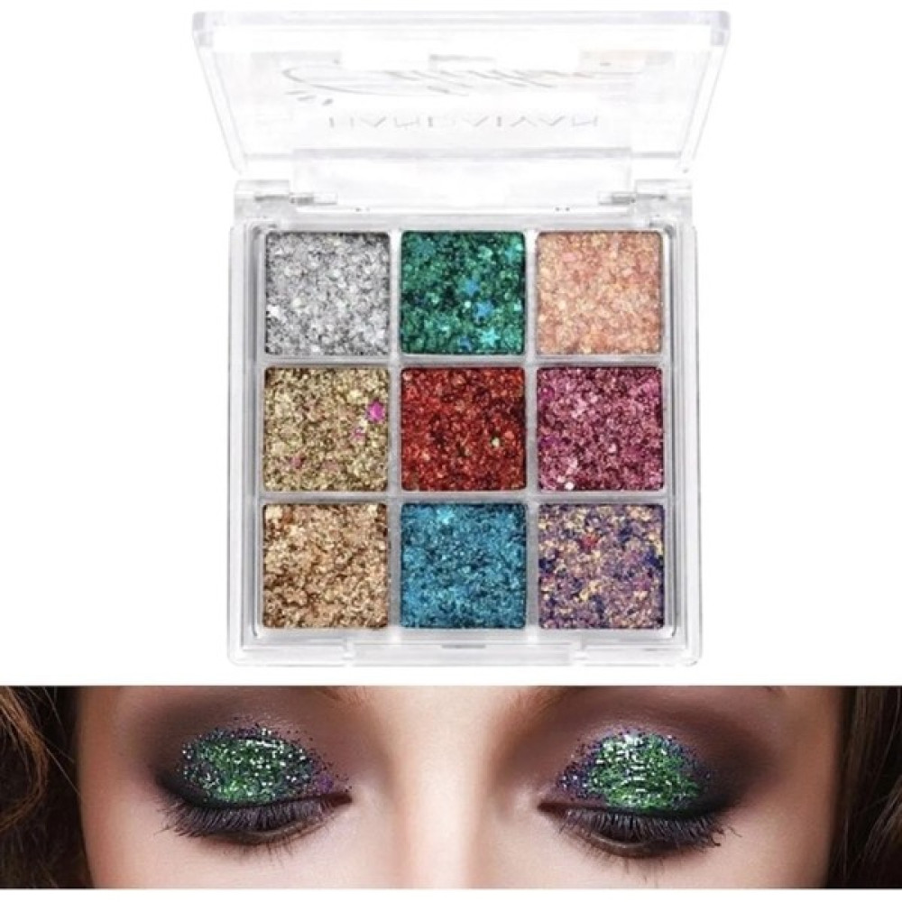 Ronassi Cosmetics 9' Lu Glitter Far - kırmızı Göz Farı Fiyatı