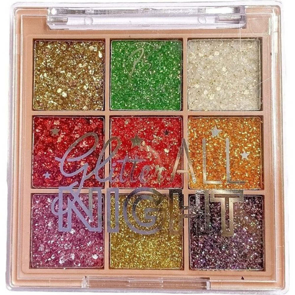 Ronassi Cosmetics 9' lu Glitter Far - renkli Göz Farı Fiyatı